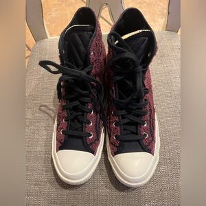 Men’s Converse Chuck 70 Sherpa
• Brand: Converse
Shadowberry/ Black/ 
Size 8